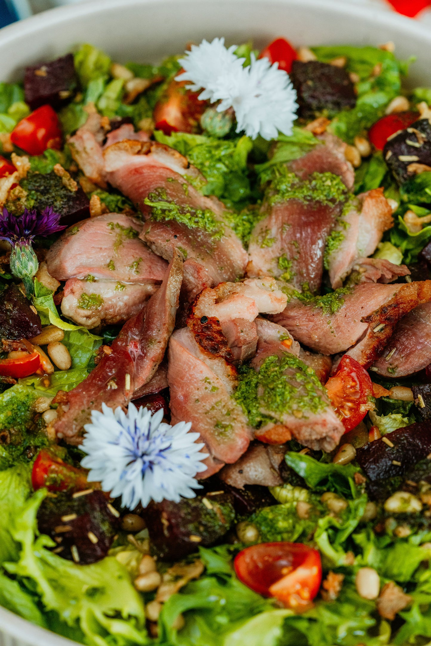 Mahlane veise sisefilee roast beef BQQ mopiga