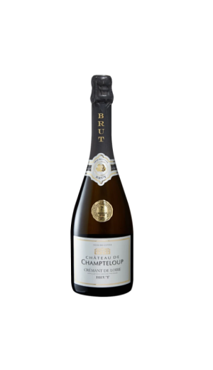 Chateau de Champteloup Brut Cremant de Loire 75cl 12% ETTETELLIMISEL!