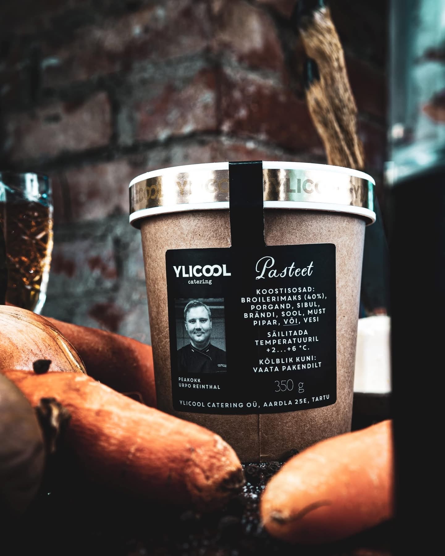 Legendaarne linnumaksapasteet kerge konjakiga, 250g