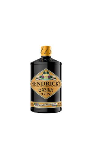 KOKTEILIKOMBO: Gin Hendricks Oasium 0,7l 43,4% + toonik 8-le ETTETELLIMISEL!
