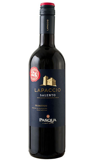 Punane vein Primitivo, Salento Lapaccio, Pasqua, Puglia, Itaalia 13,5% 0,75l ETTETELLIMISEL!
