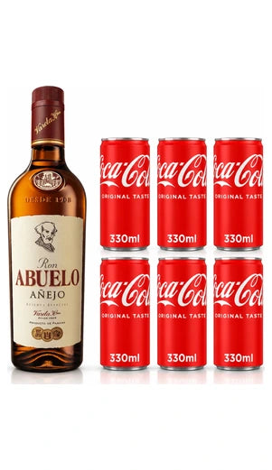 KOKTEILIKOMBO:  Rumm Ron Abuelo Anejo Reserva Especial 0,7l + coca cola  ETTETELLIMISEL!