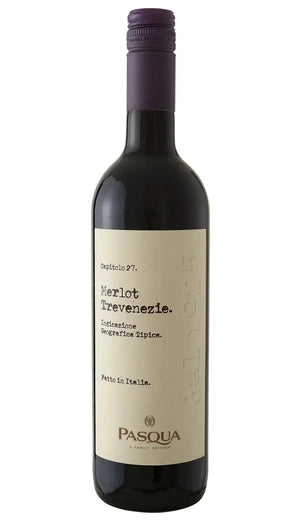 Punane vein Merlot, Pasqua, "Capitolo 27 " Trevenezie IGT 12,5% 0,75l
